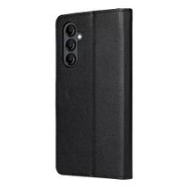 Capa Carteira Case com Flip para Samsung Galaxy A36 Cor Preta Capa Carteira Case com Flip para Samsung Galaxy A36 Cor Preta