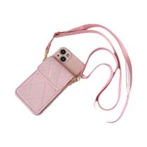 Capa Carteira Com Alça Transversal Para iPhone 17 pro Max, TPU Macio, Compatível Com iPhone 16 15 13