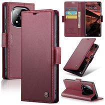 Capa Carteira Com Compartimentos para Cartão de Crédito, Dinheiro, Documentos com Fechamento Magnético para o Redmi Note 14 Pro Plus 5G