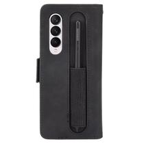 Capa Carteira Com Fechamento Magnético e com Espaço para a Caneta S Pen para o Samsung Galaxy Z Fold 4