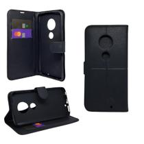 Capa carteira com porta cartões compatível com motorola moto g7 (tela: 6.24") (4g) cor:preta Capa carteira com porta cartões compatível com motorola moto g7 (tela: 6.24") (4g) cor:preta