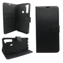 Capa carteira com porta cartões compatível com xiaomi redmi note 8 (tela: 6.3") (4g) cor:preta Capa carteira com porta cartões compatível com xiaomi redmi note 8 (tela: 6.3") (4g) cor:preta