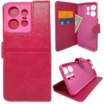 Capa Carteira Compatível Motorola Moto Edge 50 Pro 5G Tela Capa Carteira Compatível Motorola Moto Edge 50 Pro 5G Tela