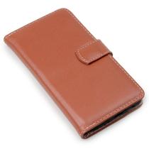 Capa carteira couro caramelo para samsung a04s a047