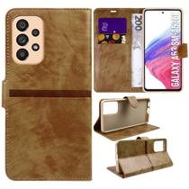 Capa Carteira Couro DOURADO compativel Galaxy A53 5G A536 6.5 - Cell In Power25 Capa Carteira Couro DOURADO compativel Galaxy A53 5G A536 6.5 - Cell In Power25