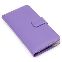 Capa carteira couro lilas para iphone 13 mini 5.4