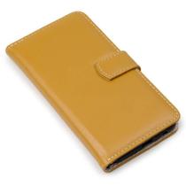 Capa carteira couro mostarda para samsung a20s a207 Capa carteira couro mostarda para samsung a20s a207