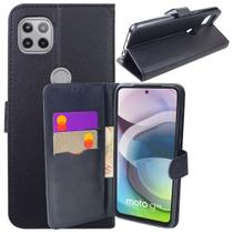 Capa Carteira Couro PRETA Moto G 5G 6.7 Xt2113-3 - Cell In Power25 Capa Carteira Couro PRETA Moto G 5G 6.7 Xt2113-3 - Cell In Power25
