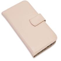 Capa carteira couro rosa bebe para moto one fusion plus xt2067