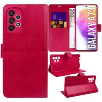 Capa Carteira Couro ROSA PINK compativel Galaxy A73 A736 6.7 - Cell In Power25 Capa Carteira Couro ROSA PINK compativel Galaxy A73 A736 6.7 - Cell In Power25