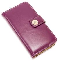 Capa carteira couro strass roxo para samsung a10 a105