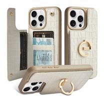 Capa Carteira CUSTYPE para iPhone 16 Pro 6.3" - Com Porta-Cartões