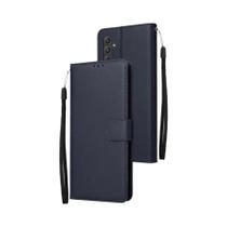 Capa Carteira De Couro Com Suporte Magnético Para Cartão, Para Samsung Galaxy A05s A12 A13 A14 A15