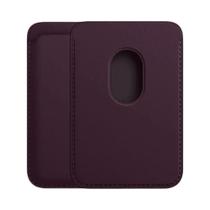 Capa Carteira de Couro Genuíno para iPhone 12/13/14 Pro Max/Mini - com Suporte para Cartão e MagSafe