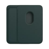 Capa Carteira De Couro Genuíno Para Iphone 12 13 14 Pro Max Mini Com Suporte Para Cartão Magsafe