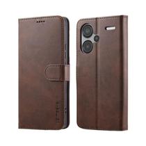 Capa Carteira De Couro Magnética Com Suporte Para Cartões Para Redmi Note 13 pro 5G 4G