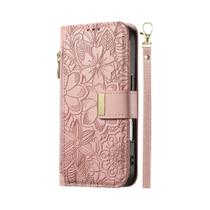 Capa Carteira De Couro Para iPhone 17 16E 16 15 14 13 12 pro Max Com Zíper, Compartimento Para Capa Carteira De Couro Para iPhone 17 16E 16 15 14 13 12 pro Max Com Zíper, Compartimento Para