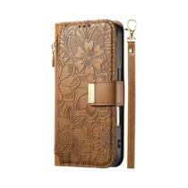 Capa Carteira De Couro Para iPhone 18 pro Max 17 16 15 14 13 12 pro Air 17E 16E Com Compartimento - aierkeba
