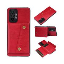Capa Carteira De Couro Para Redmi Note 13 pro 5G Com Slot Para Cartão E Tampa Flip Para 8 9 10 11 12