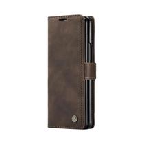 Capa Carteira De Couro Para Samsung Galaxy Z Fold 7 5G 2025 Com Suporte Para Cartões