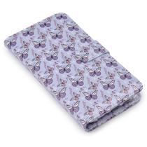 Capa carteira estampada borboleta papilio e190 para iphone 8 plus