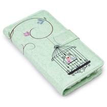 Capa carteira estampada cute birds e168 para moto one fusion xt2073 Capa carteira estampada cute birds e168 para moto one fusion xt2073