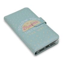 Capa Carteira Estampada DREAMS Para Iphone 13 6.1