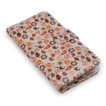 Capa Carteira Estampada Passarinhos E189 Para Iphone X XS - CELLWAY