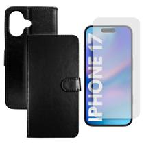 Capa Carteira Estojo Para iPhone 17 Capinha Ou Kit Película Capa Carteira Estojo Para iPhone 17 Capinha Ou Kit Película