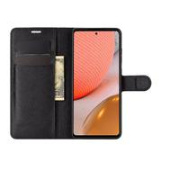 Capa Carteira Flip Antishock (PRETA) Porta Cartão P/ Samsung Galaxy A72 A72 5G