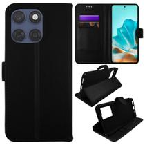 Capa Carteira Flip Case para Motorola Moto Edge 60 5g Preto
