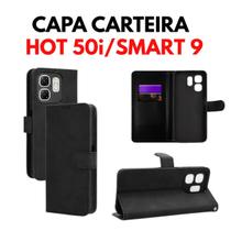 Capa Carteira Flip Compativel Para Infinix Smart 9 / Hot 50i