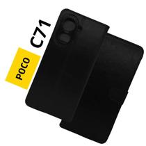 Capa Carteira Flip Estojo Compatível Para Xiaomi Poco C71