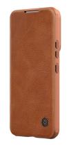 Capa Carteira Flip Nillkin Qin Para Galaxy S22+ Plus Marrom Capa Carteira Flip Nillkin Qin Para Galaxy S22+ Plus Marrom