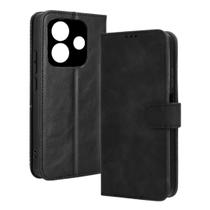 Capa Carteira Flip + Película De Hidrogel Para Redmi Note 14