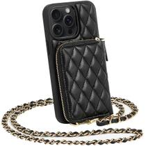 Capa Carteira LAMEEKU para iPhone 14 Pro Max 6,7" Capa Carteira LAMEEKU para iPhone 14 Pro Max 6,7"