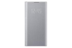 Capa Carteira LED para Samsung Galaxy Note10 Prata Capa Carteira LED para Samsung Galaxy Note10 Prata
