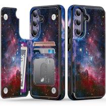 Capa Carteira LETO para Samsung Galaxy S25 Plus - Com Suporte para Cartão