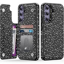 Capa Carteira LETO para Samsung Galaxy S25 Plus - Com Suporte para Cartão