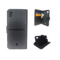 Capa Carteira LG K8 Plus (Tela de 5.45) Capinha Case Flip Cor:Preta