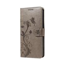 Capa Carteira Magnética De Couro Com Estampa De Borboleta E Flor Para Xiaomi Redmi Note 15 14 13 12