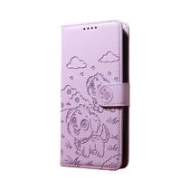 Capa Carteira Magnética De Couro Com Estampa De Cachorro Fofo Para iPhone 17 16e 16 15 14 13 12 11