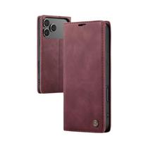 Capa Carteira Magnética Retrô De Couro PU Para iPhone 17 16 15 14 13 12 11 XS XR 8 7 6S 5 SE