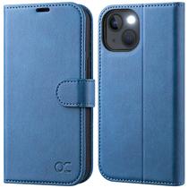 Capa Carteira OCASE para iPhone 14 (6.1", 2022) - Azul Claro