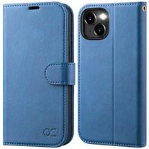 Capa Carteira OCASE para iPhone 15 (6.1", 2023) - Azul Claro Capa Carteira OCASE para iPhone 15 (6.1", 2023) - Azul Claro