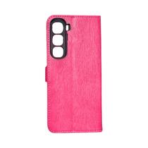 Capa Carteira P/ Infinix Hot 60/60i Capinha Estojo Protetora Cor:PinkModelo:Hot 60i