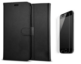 Capa Carteira Para Celular iPhone 6 / 6s + Película De Vidro