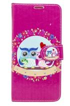 Capa Carteira Para Galaxy M30 Coruja Feminina Strass Brilho