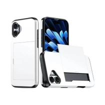 Capa Carteira Para iPhone 17 16E 15 14 plus 13 12 pro Max Com Compartimento Para Cartão De Crédito E