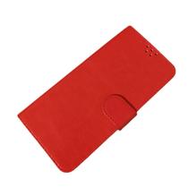 Capa Carteira Para Moto G52 Vermelho - Compatível - Com ímã